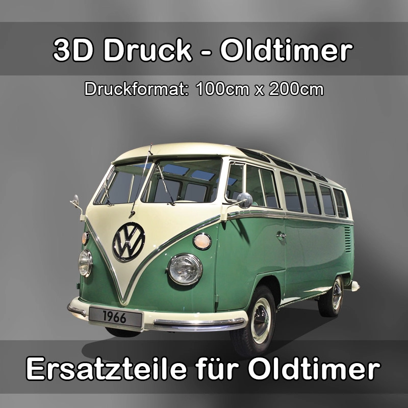 Großformat 3D Druck für Oldtimer Restauration in Oberau 