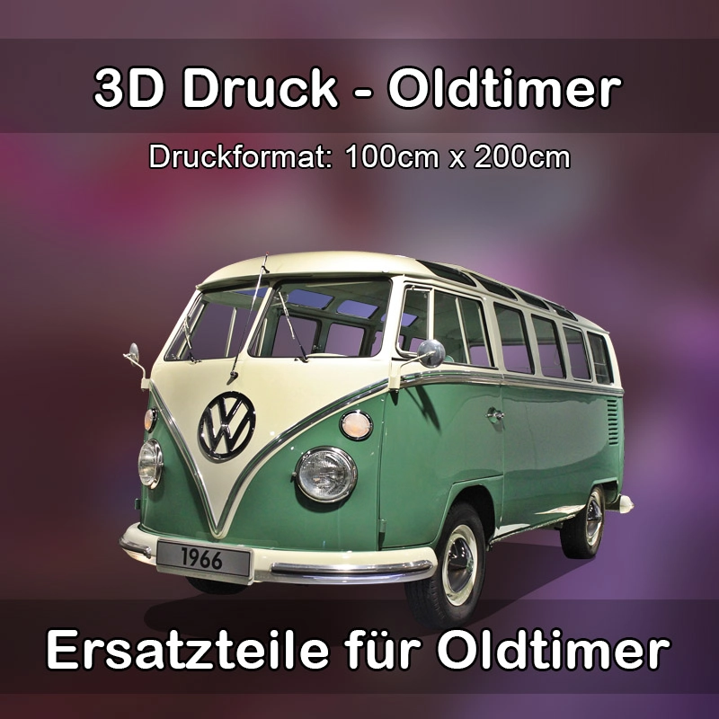Großformat 3D Druck für Oldtimer Restauration in Obergünzburg 