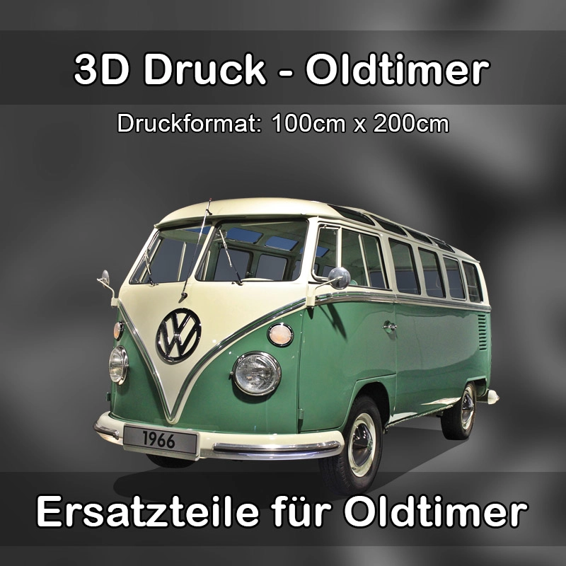 Großformat 3D Druck für Oldtimer Restauration in Oberhaching 