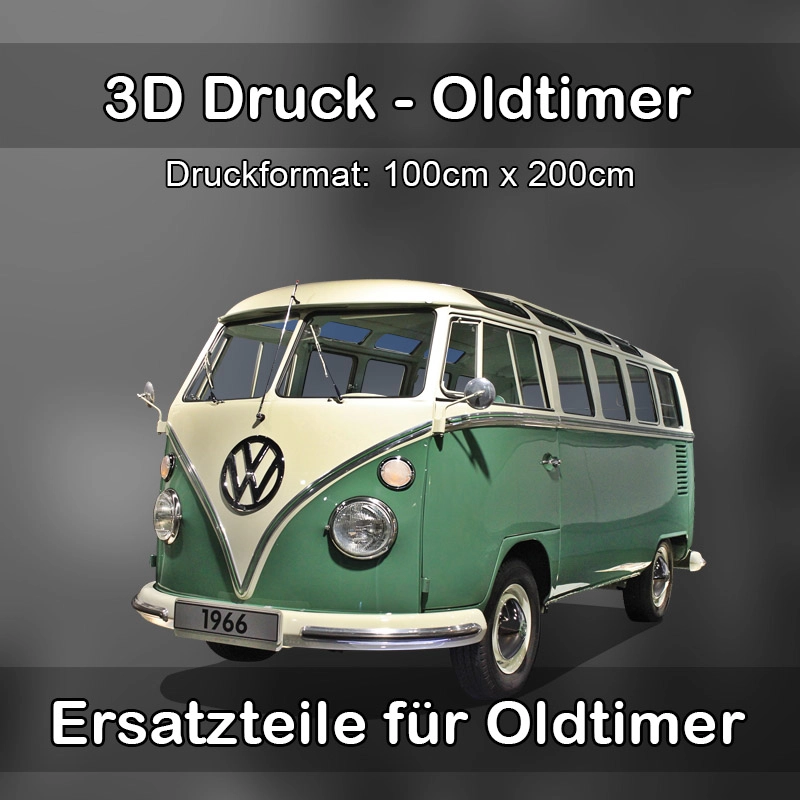 Großformat 3D Druck für Oldtimer Restauration in Oberhaid (Oberfranken) 