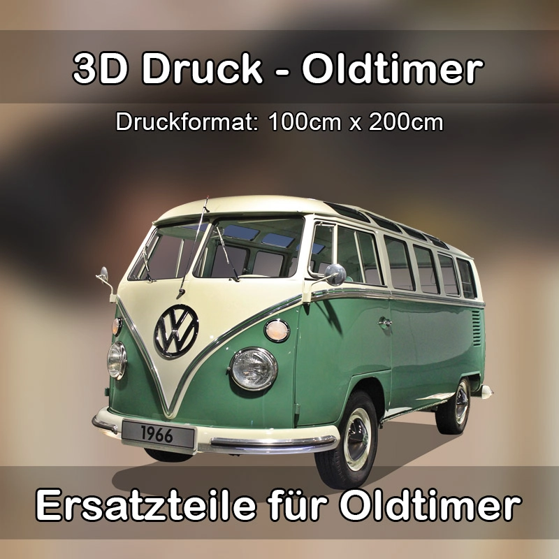 Großformat 3D Druck für Oldtimer Restauration in Obermichelbach 