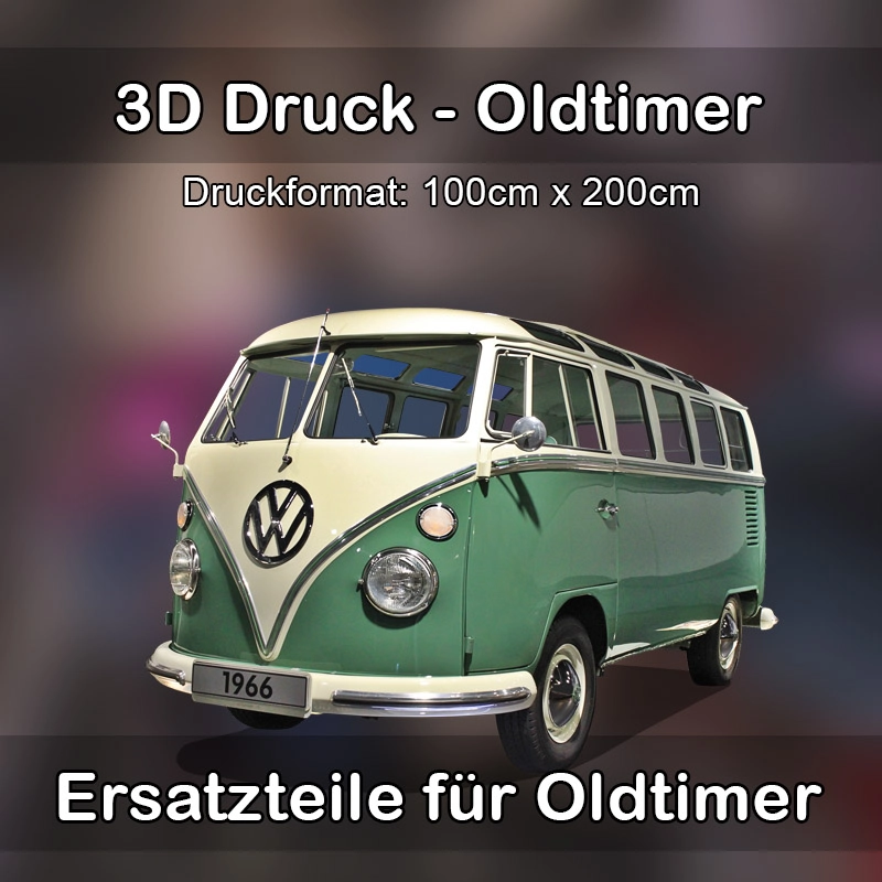 Großformat 3D Druck für Oldtimer Restauration in Obernzell 