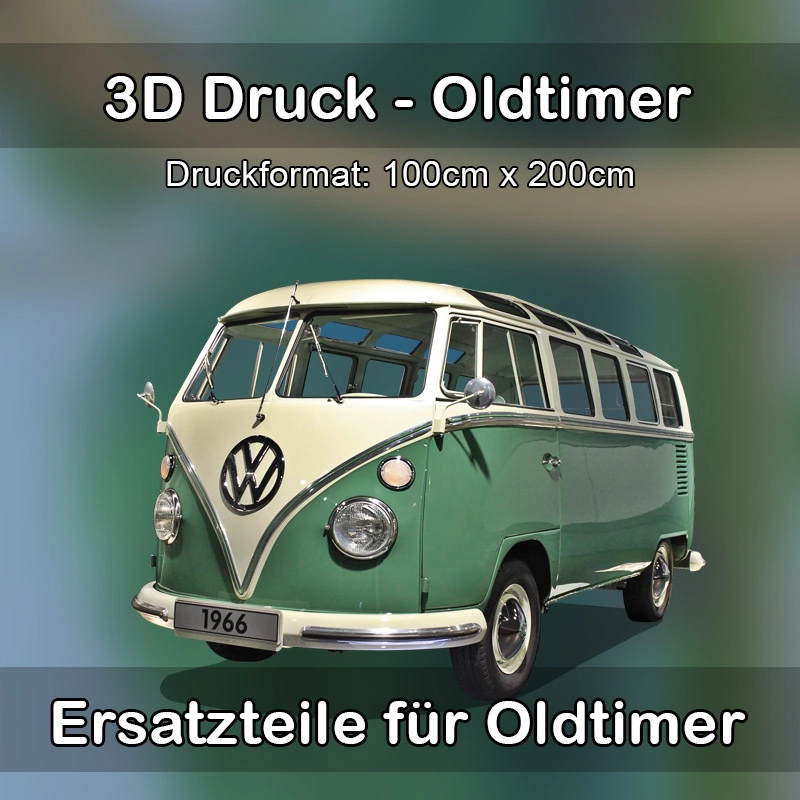 Großformat 3D Druck für Oldtimer Restauration in Oberrot 