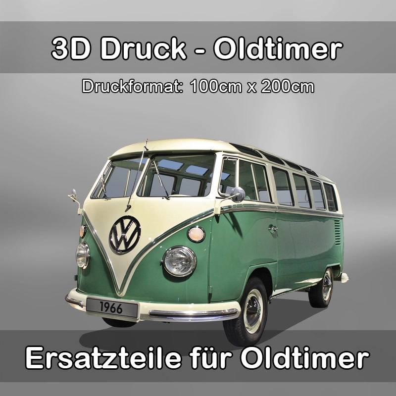 Großformat 3D Druck für Oldtimer Restauration in Oberschöna 