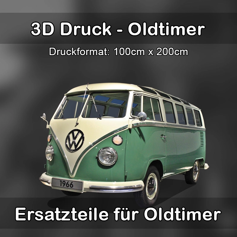 Großformat 3D Druck für Oldtimer Restauration in Oberstaufen 