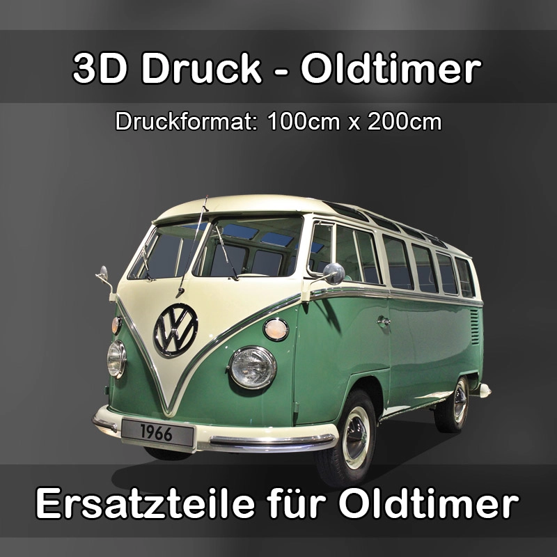 Großformat 3D Druck für Oldtimer Restauration in Oberstdorf 