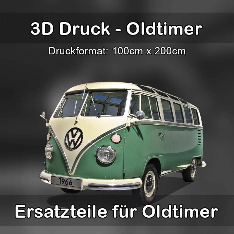 Großformat 3D Druck für Oldtimer Restauration in Oberviechtach 
