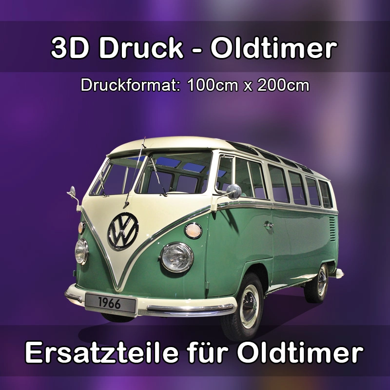 Großformat 3D Druck für Oldtimer Restauration in Ochsenhausen 