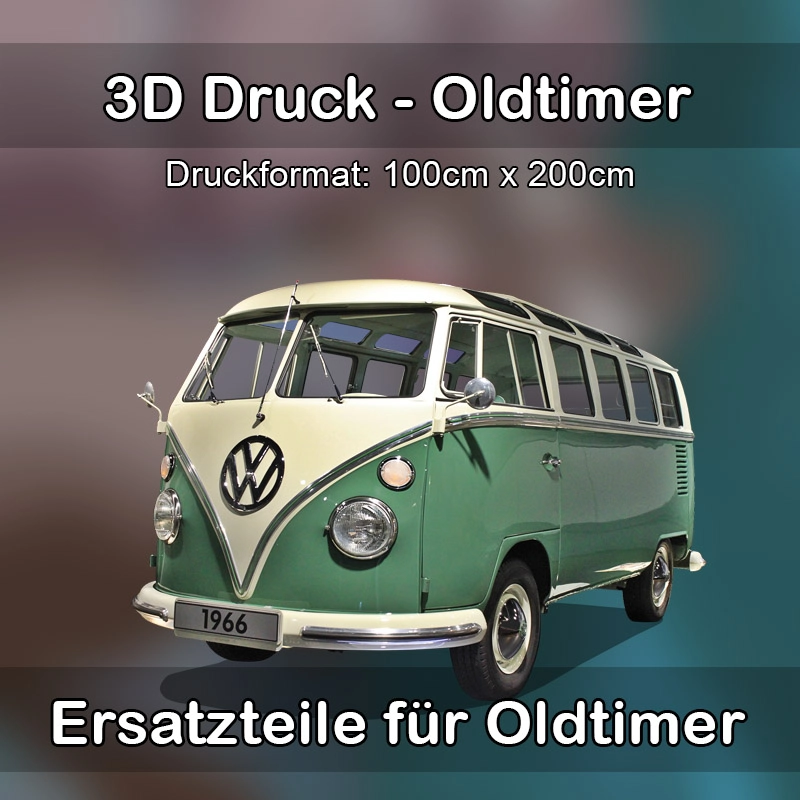 Großformat 3D Druck für Oldtimer Restauration in Oederan 