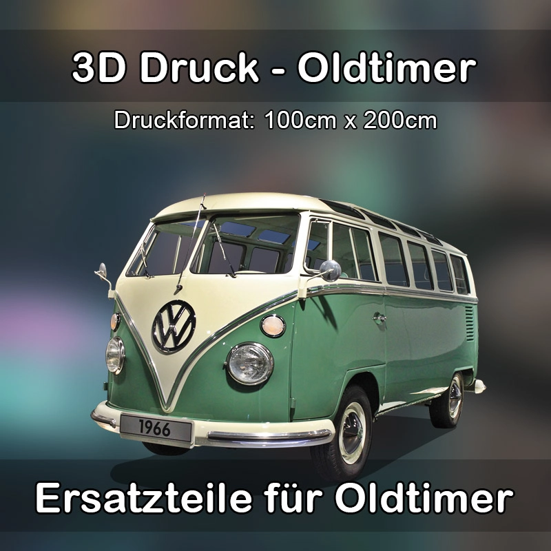 Großformat 3D Druck für Oldtimer Restauration in Ötigheim 