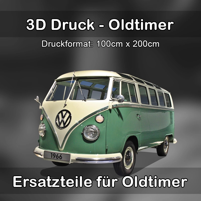 Großformat 3D Druck für Oldtimer Restauration in Oettingen in Bayern 
