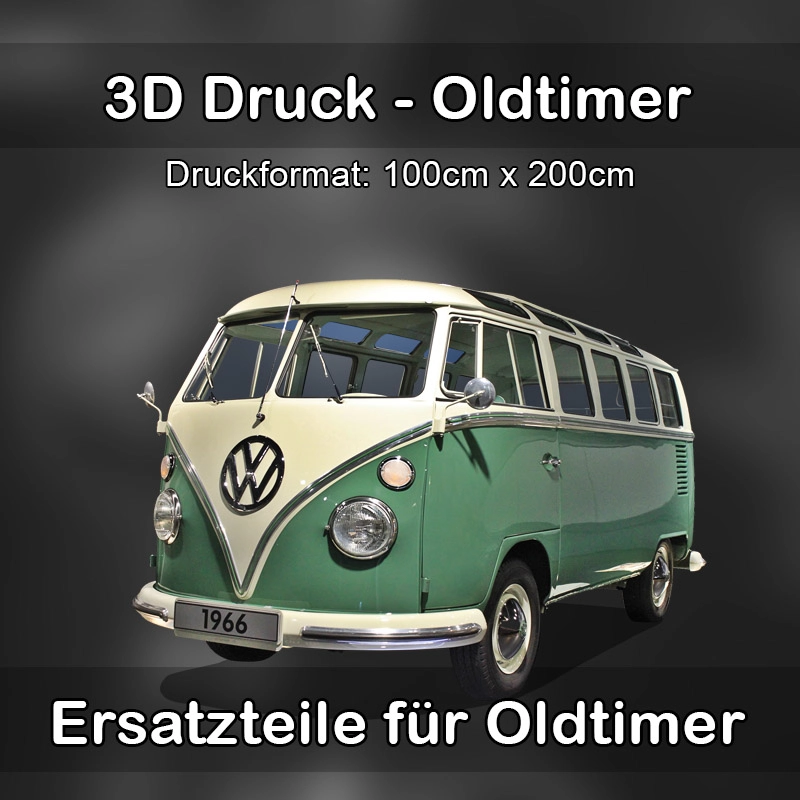 Großformat 3D Druck für Oldtimer Restauration in Offenburg 