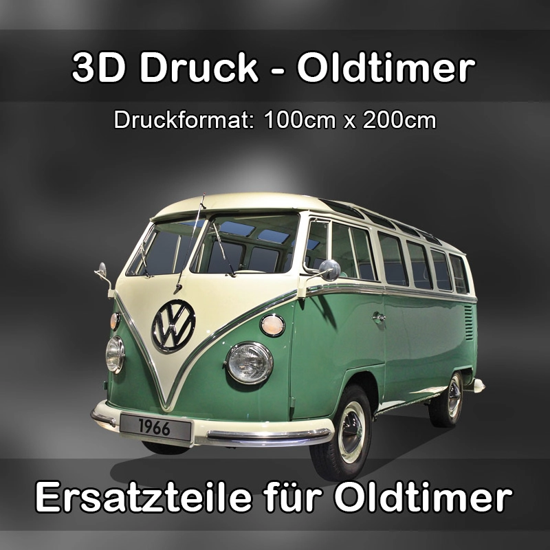 Großformat 3D Druck für Oldtimer Restauration in Ofterdingen 