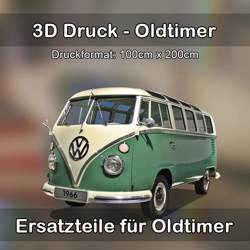 Großformat 3D Druck für Oldtimer Restauration in Oftersheim 