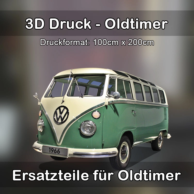 Großformat 3D Druck für Oldtimer Restauration in Ohlsbach 
