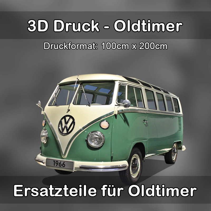 Großformat 3D Druck für Oldtimer Restauration in Ohlstadt 