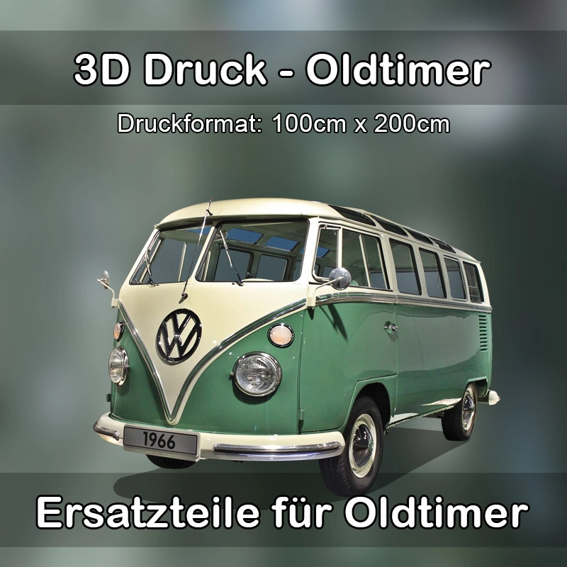 Großformat 3D Druck für Oldtimer Restauration in Ohrdruf 