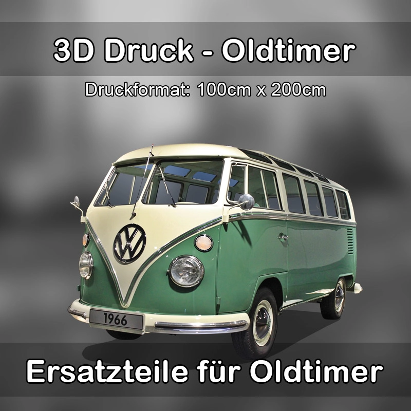 Großformat 3D Druck für Oldtimer Restauration in Olbernhau 