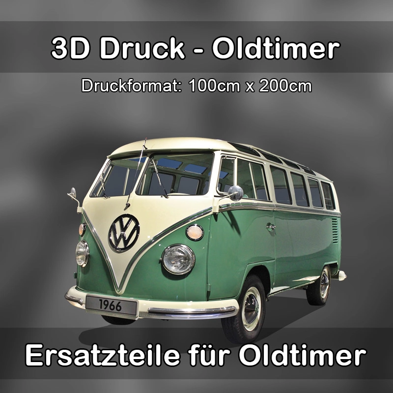 Großformat 3D Druck für Oldtimer Restauration in Oldenburg 