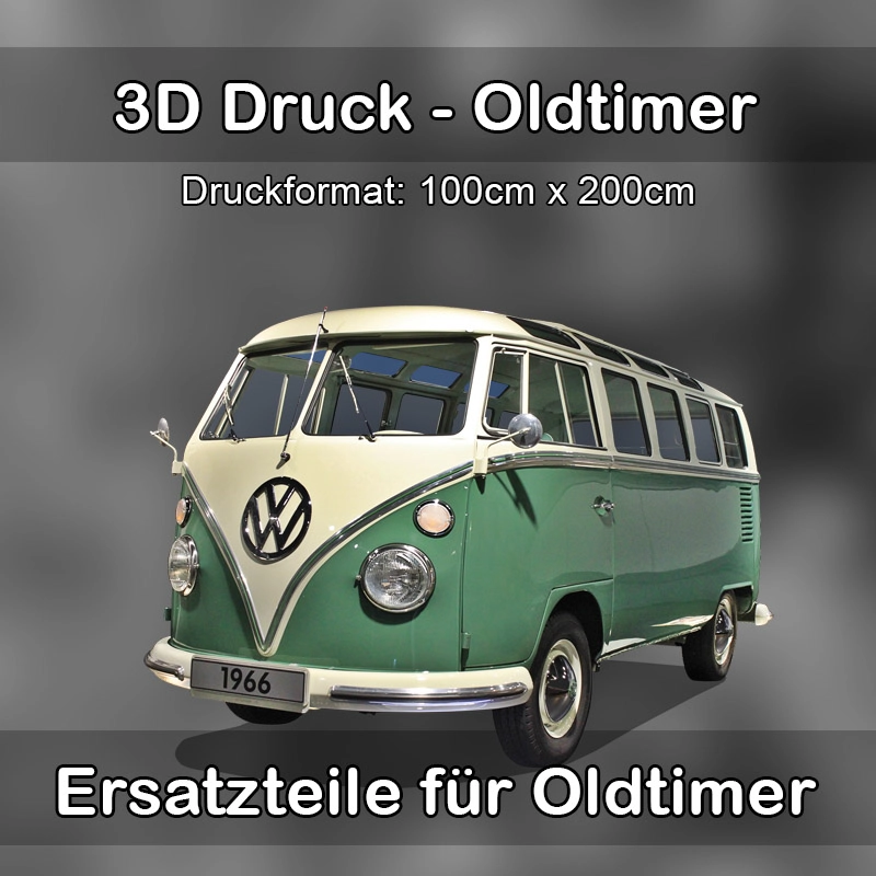 Großformat 3D Druck für Oldtimer Restauration in Olsberg 