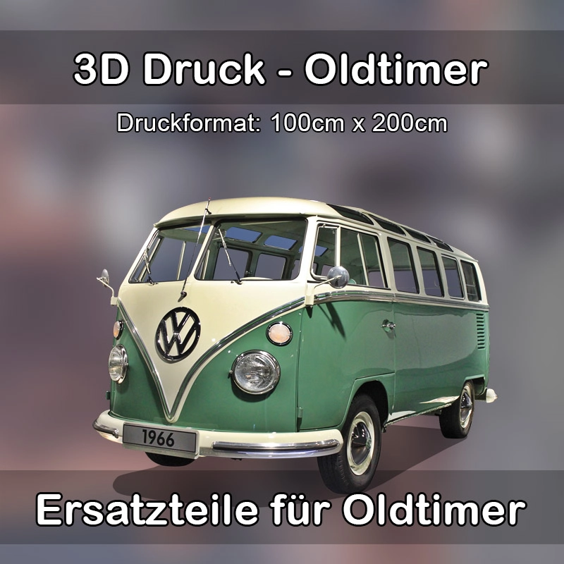 Großformat 3D Druck für Oldtimer Restauration in Ortenburg 