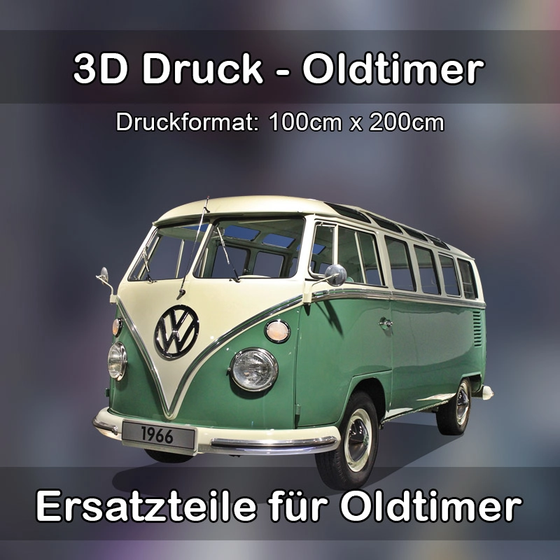 Großformat 3D Druck für Oldtimer Restauration in Osterburken 