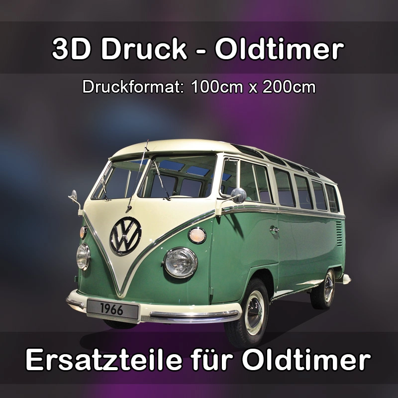 Großformat 3D Druck für Oldtimer Restauration in Osterhofen 