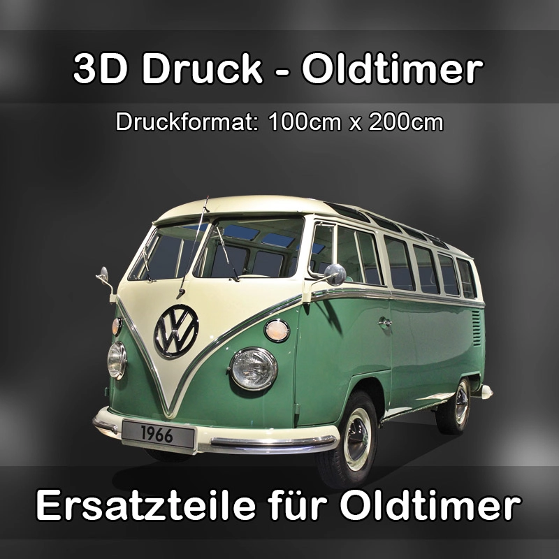 Großformat 3D Druck für Oldtimer Restauration in Ostrau 