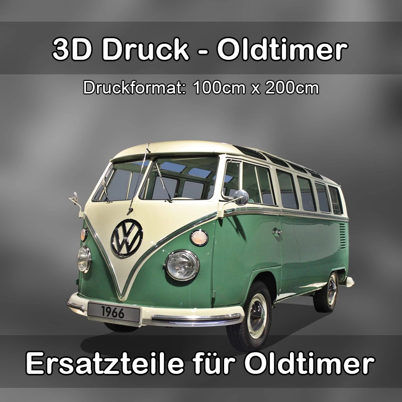 Großformat 3D Druck für Oldtimer Restauration in Ottersberg 