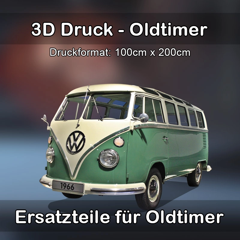 Großformat 3D Druck für Oldtimer Restauration in Ottobeuren 