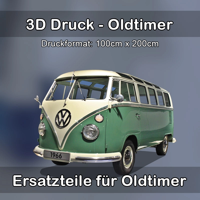 Großformat 3D Druck für Oldtimer Restauration in Ottobrunn 