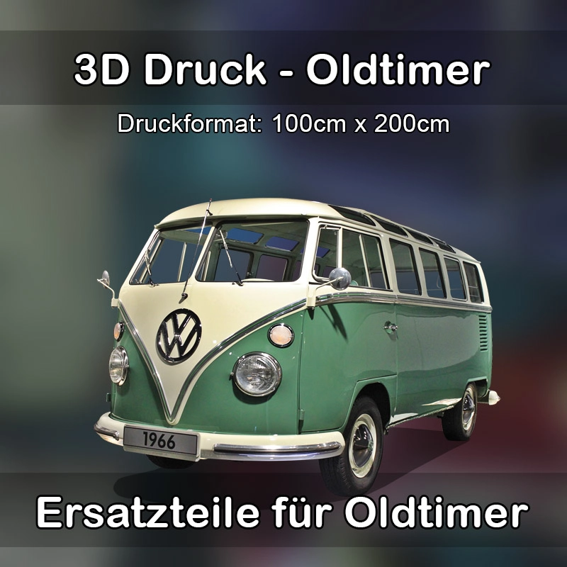 Großformat 3D Druck für Oldtimer Restauration in Ottweiler 