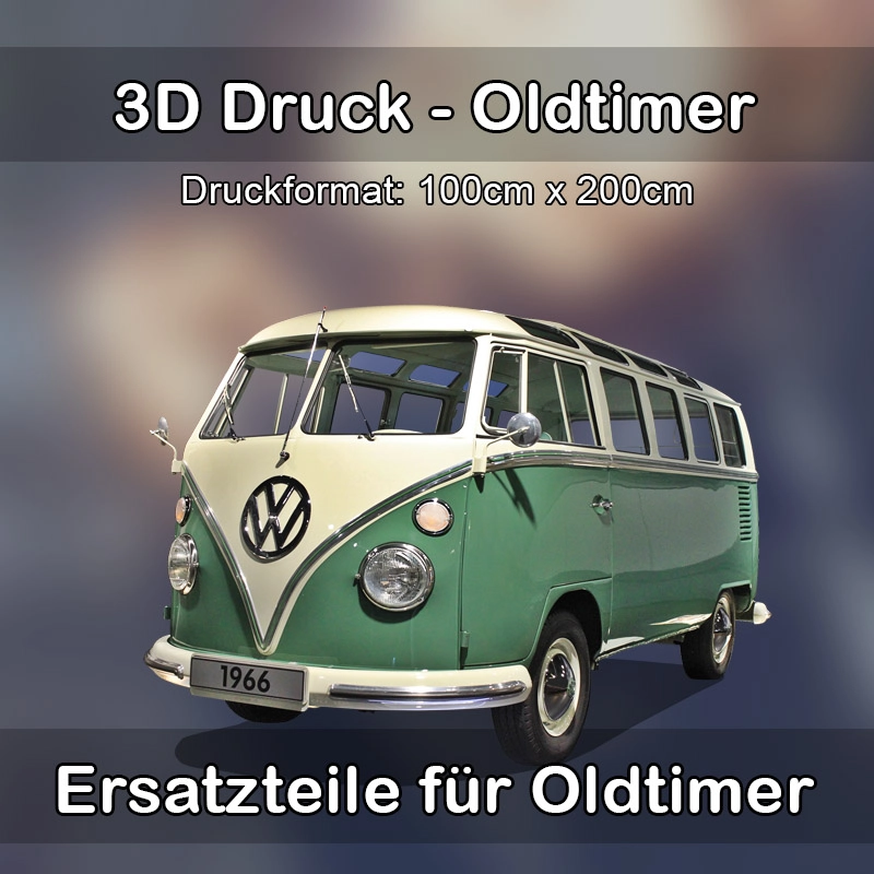 Großformat 3D Druck für Oldtimer Restauration in Oy-Mittelberg 