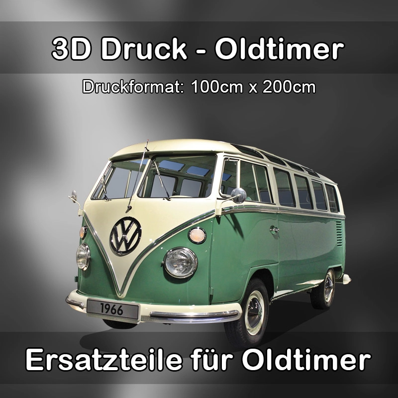 Großformat 3D Druck für Oldtimer Restauration in Paderborn 