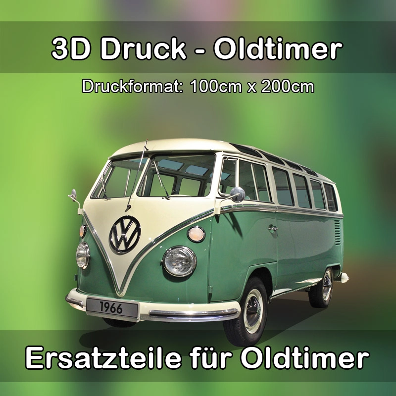Großformat 3D Druck für Oldtimer Restauration in Parsberg 