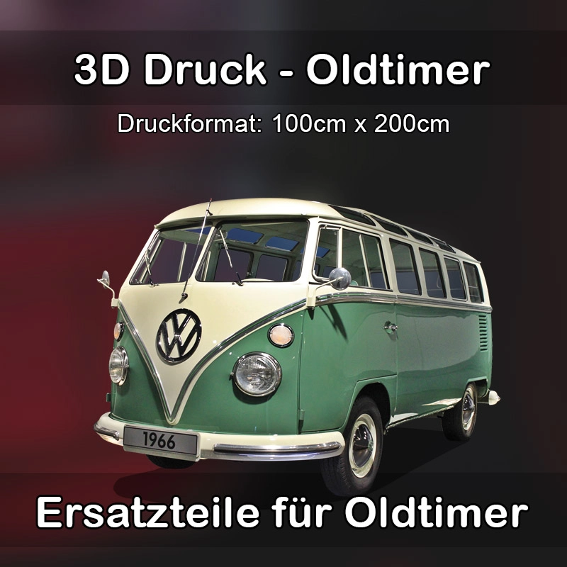 Großformat 3D Druck für Oldtimer Restauration in Peißenberg 
