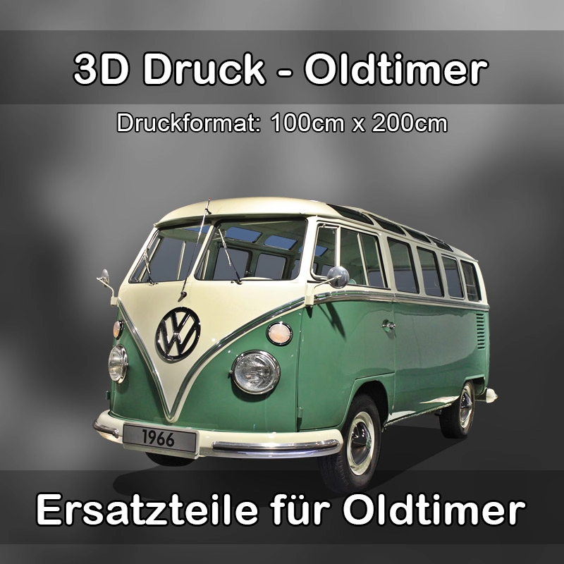Großformat 3D Druck für Oldtimer Restauration in Perleberg 