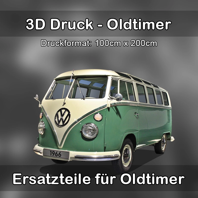 Großformat 3D Druck für Oldtimer Restauration in Pettendorf 