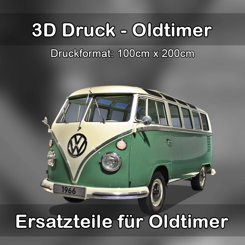 Großformat 3D Druck für Oldtimer Restauration in Pfaffenhofen an der Ilm 