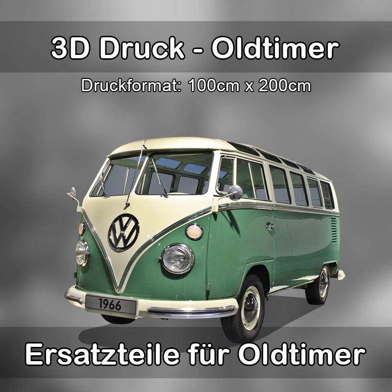 Großformat 3D Druck für Oldtimer Restauration in Pfatter 