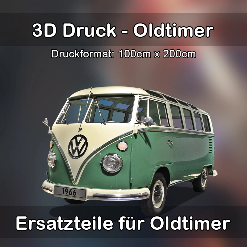 Großformat 3D Druck für Oldtimer Restauration in Pfedelbach 