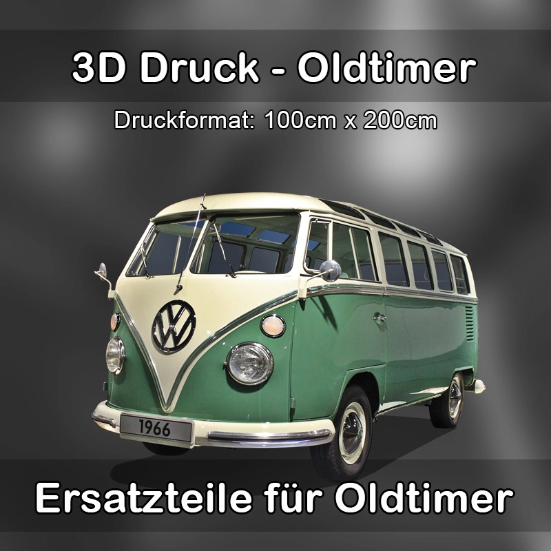Großformat 3D Druck für Oldtimer Restauration in Pfeffenhausen 