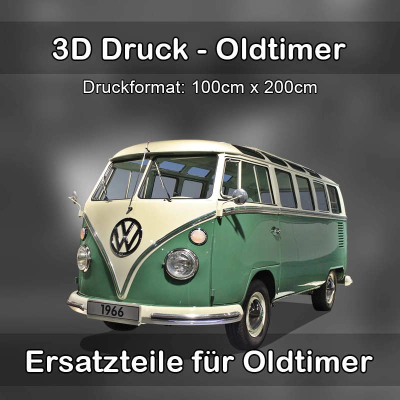 Großformat 3D Druck für Oldtimer Restauration in Pförring 