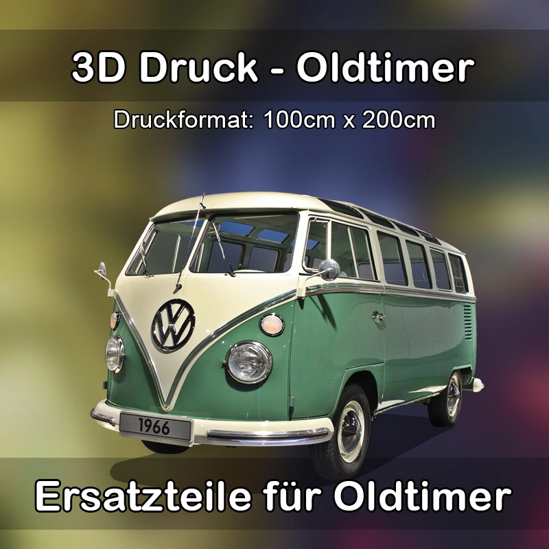 Großformat 3D Druck für Oldtimer Restauration in Pfreimd 