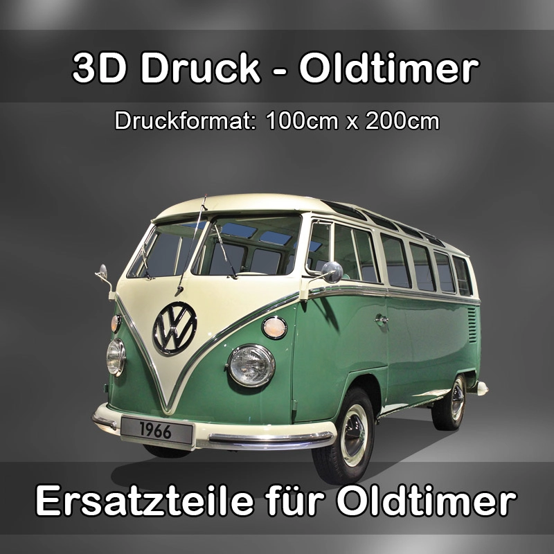 Großformat 3D Druck für Oldtimer Restauration in Pfullendorf 
