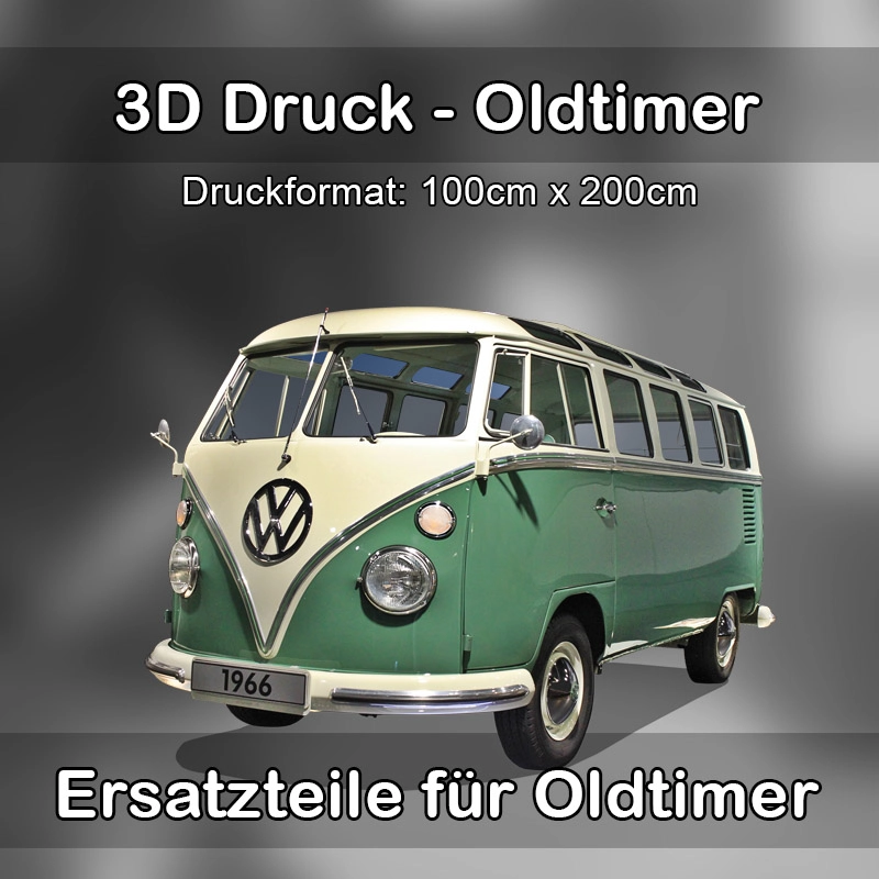 Großformat 3D Druck für Oldtimer Restauration in Pfungstadt 