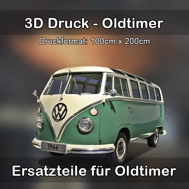 Großformat 3D Druck für Oldtimer Restauration in Philippsburg 