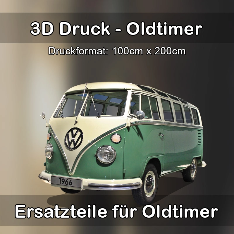 Großformat 3D Druck für Oldtimer Restauration in Plankstadt 