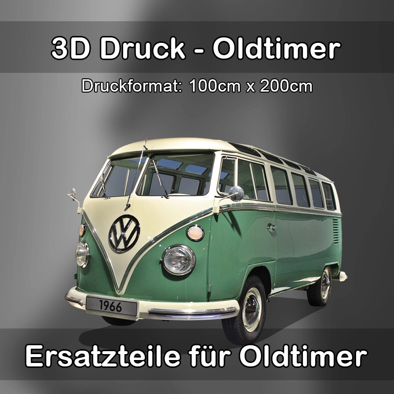 Großformat 3D Druck für Oldtimer Restauration in Plattenburg 
