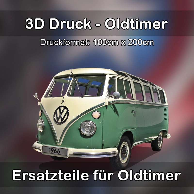 Großformat 3D Druck für Oldtimer Restauration in Plauen 